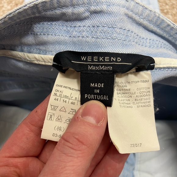Weekend Max Mara Light Denim Jeans size 14 - Picture 6 of 7